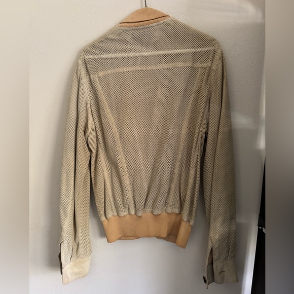 Battaglia Italian made handmade vintage designer leather jacket - Picture 2 of 11